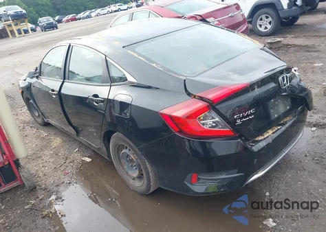 2019 Honda Civic Lx from USA, damaged, VIN 19XFC2F67KE011063